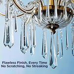 Sparkle Plenty glass and acrylic cleaner showing professional streak free formula.
