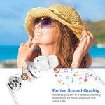 Abcpow wired headset retail packaging and accessories