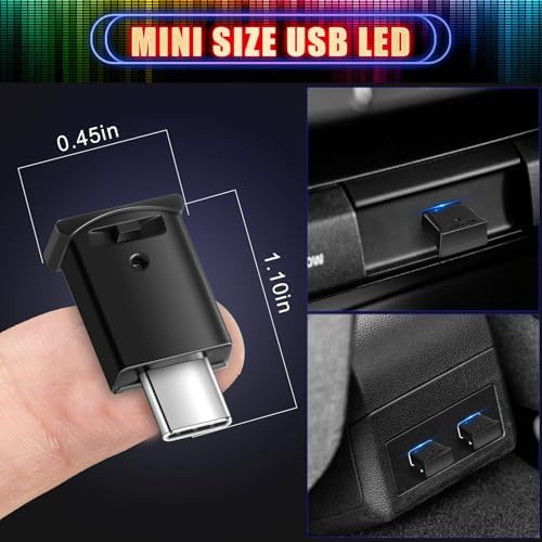 Frienda adjustable brightness mini LED lighting close up on the single control button