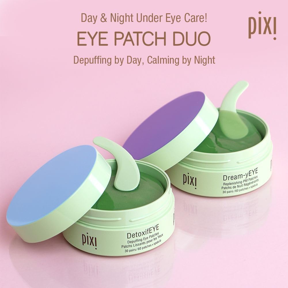 Pixi Dream-yEYE calming nighttime under-eye patches for hydration.