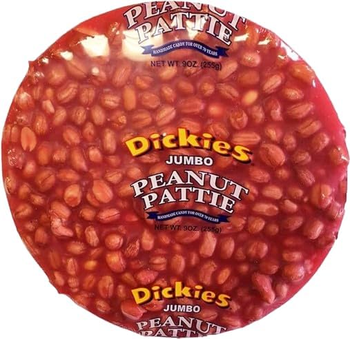 Dickies Jumbo Peanut Pattie 9 Ounce front view authentic American candy import