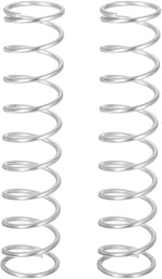 uxcell 2Pcs Compression Springs, 1mm Wire Diameter x 8mm OD x 50mm Length 304 Stainless Steel Extension Spring Ballpoint Pen Pressure Springs for Shop Home Repairs, Silver - Image 12