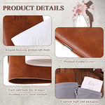 Eccliy wedding vow journal open to display smooth writing pages