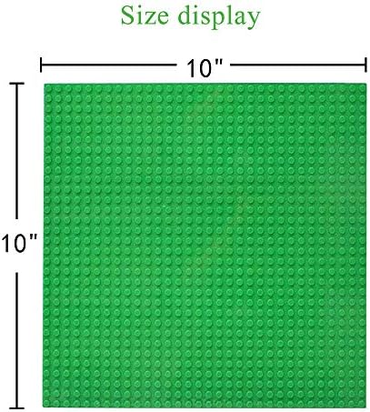 Multicolor building baseplates set of 6