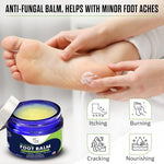 Foot Cure made in USA antifungal cream packaging with ingredient highlights