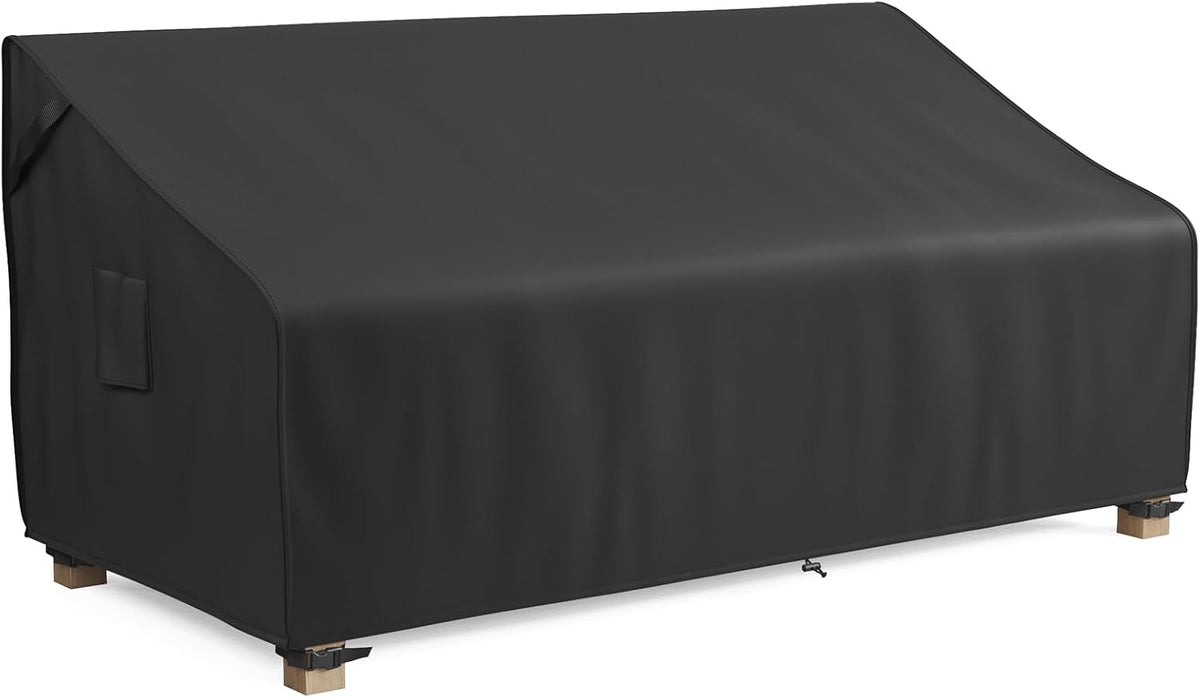 MR. COVER Outdoor Couch Cover Waterproof, Patio Furniture Covers for 3-Seater Couch, Fits up to 88" W x 40" D x 35" H, Moisture-Proof & UV-Protection, Brown & Khaki - Image 14