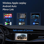 Haudio car radio showing Apple CarPlay interface on screen