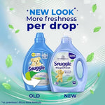 Snuggle 150 loads ultra concentrated fabric conditioner bottle showing 2X softness.