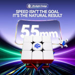 Top view of GAN V100 Maglev UV puzzle cube