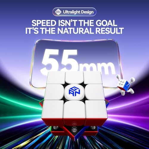 Top view of GAN V100 Maglev UV puzzle cube