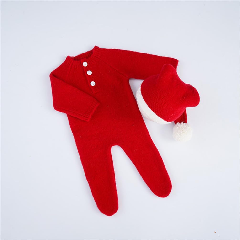 Vedory newborn Christmas photography prop laid flat