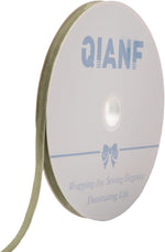 QIANF velvet ribbon styled for hair bows and accessories