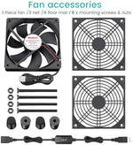 Wathai gaming console fan demonstrating compact twenty-five millimeter slim profile design.