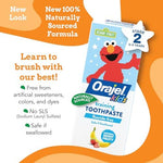 Orajel Sesame Street training toothpaste tube with Elmo character for kids