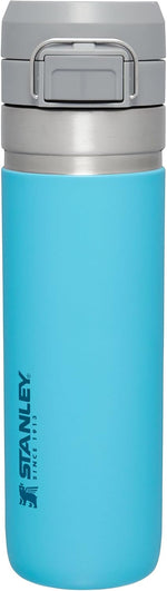 Stanley Quick Flip GO Water Bottle 36 oz | Push Button Lid | Leakproof and Packable for Travel and Sports | Insulated Stainless Steel | BPA-Free | Black - Image 10