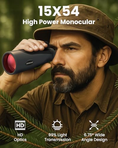URBANCOAST waterproof handheld monocular displaying the rugged anti slip rubber armor housing