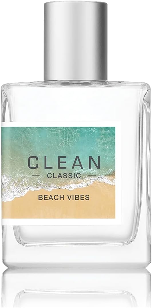 Clean Classic Beach Vibes front view bottle and packaging