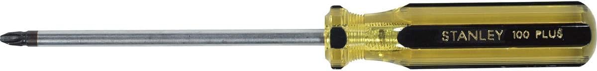 Stanley 64-103 100 Plus Phillips Tip Screwdriver front view heavy-duty tool