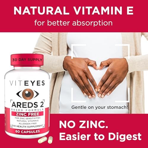 Viteyes macular support supplement 60 count bottle