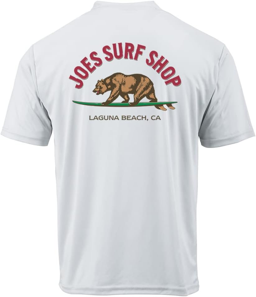 JOES SURF SHOP Moisture Wicking Graphic Workout Shirt in Regular, Big & Tall - Image 12