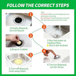 How to use ifbaby sink disposer cleaning tablets diagram