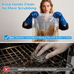 Comparison of dirty oven rack versus clean rack using soak method
