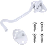 LLOUSSAK 4 inch door latch hook and eye front view