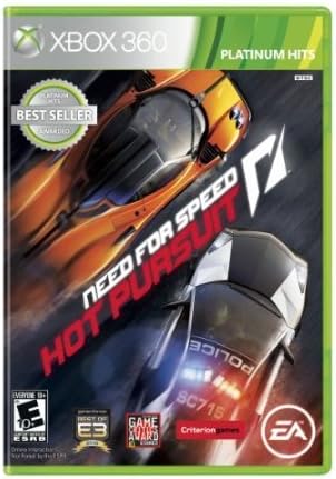 Samorthatrade Need For Speed Hot Pursuit Xbox 360 game case front view for racing fans