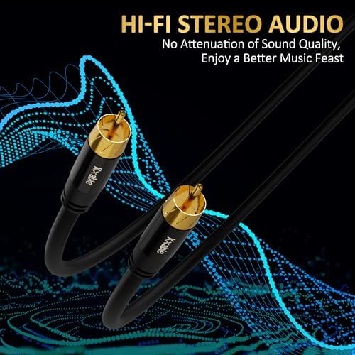 Kxable premium S/PDIF coaxial cable for home theater