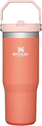 STANLEY IceFlow Flip Straw Tumbler with Handle 30 oz | Twist On Lid and Flip Up Straw | Leak Resistant Water Bottle | Insulated Stainless Steel |BPA-Free | Rose Quartz 1.0 - Image 11