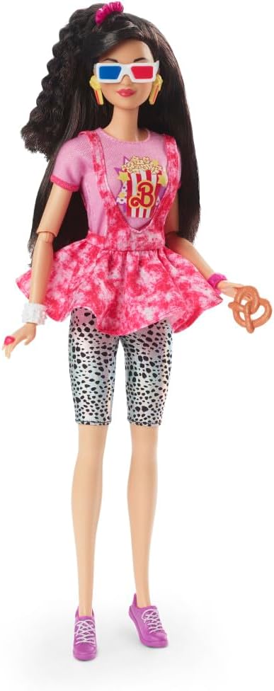 Barbie Rewind 1980s prom night edition full set display