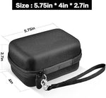 AllPrimo dust-proof hotspot organizer side angle view detailing the smooth protective zipper closure