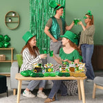 Ittebiss St Patricks Day centerpieces displayed on a dining table