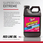 Sixty four fluid ounces container of pre-mixed glycol-free track safe powersports liquid