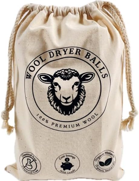 Eco friendly organic fabric conditioning balls for laundry machine