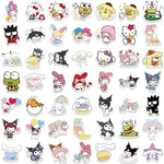 100Pcs Cool Character Sanrio Stickers for Water Bottles Skateboard Luggage Laptop Bumper Waterproof Vinyl Stickers Bulk for Boys Teens Adults (Sanri) - Image 5