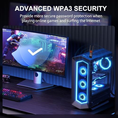Panda Wireless PAU0F retail packaging showcasing Windows and Linux distribution compatibility logos
