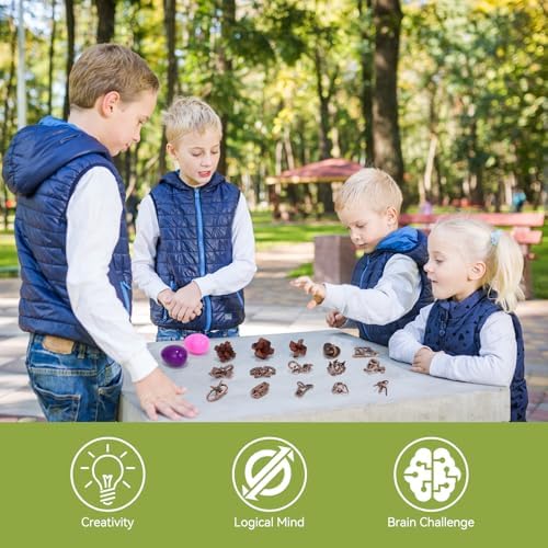 Mytothfy exquisite gift packaging box filled with educational logic games.