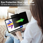 Matte surface comparison demonstrating reflection reduction and glare free performance under bright light