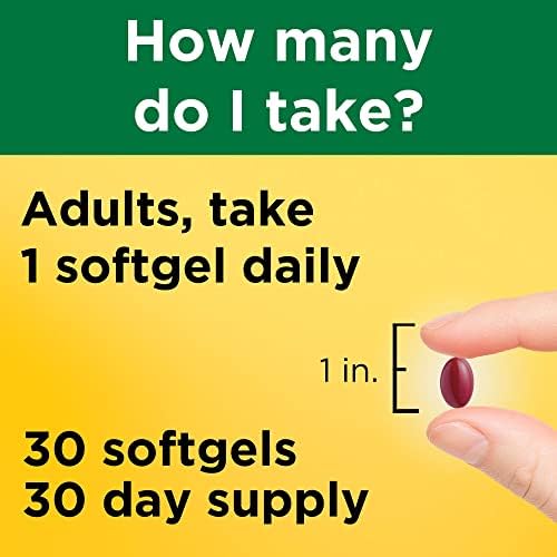 Nature Made Vitamin D3 and K2 dietary supplement showing thirty days supply details