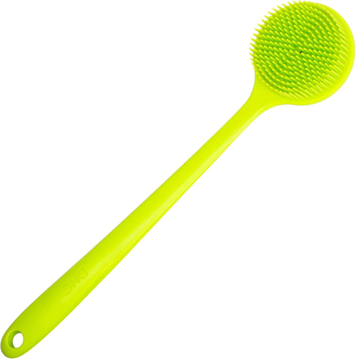 DNC Silicone Back Scrubber for Shower Bath Body Brush with Long Handle (Gray) - Image 13