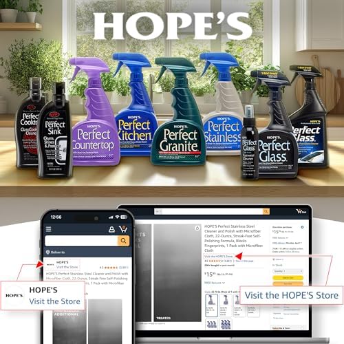 Professional kitchen range cleaning results with HOPE'S imported cooktop cream