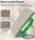 Close up of angled bristles on MyLifeUNIT screen cleaning tool