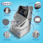 Graco infant carrier backpack straps and hip belt