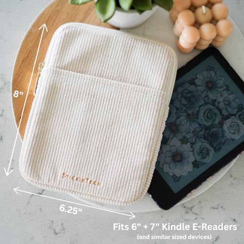 StickieTech corduroy sleeve featuring dual storage pockets