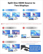 WARRKY ultra high definition display duplicator with active power status led indicators