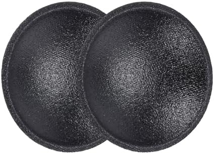 Close up of 38mm speaker dust cap texture