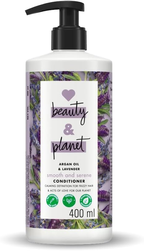 Love Beauty And Planet Argan Oil and Lavender Conditioner front view bottle