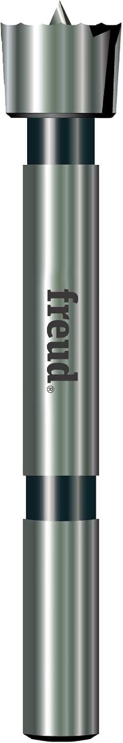 Freud Forstner drill bit mounted for woodworking