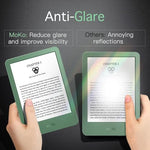 Kindle 11th Gen with MoKo anti-glare film showcasing reduced reflection